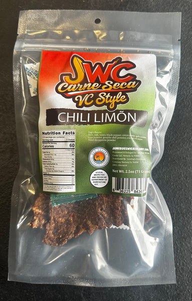 JWC VC STYLE CARNE SECA CHILI LIMÓN 2.5oz Bag